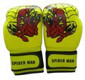 Перчатки боксерские Spider Man yellow (детские, 3-10 лет) 6 Oz