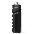 Бутылка для воды Be First БЕЗ ЛОГОТИПА (75NL-black) 750 мл, черная с крышкой