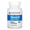 Lake Avenue Vitamin K2 (в виде менахинона-7) 50 мкг 120 веган капс.