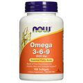 NOW Omega 3-6-9 1000 мг 100 мягких капсул
