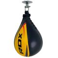 Пневматическая инерционная груша RDX ч/Ж натуральная кожа