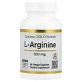 California Gold Nutrition L-Arginine 500 мг 60 веган капсул