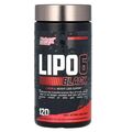 Nutrex Lipo 6 Black Powerful Weight Loss Support (Caffeine 200) 120 капсул