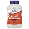 NOW C-1000 Zinc Immune 90 веган капсул