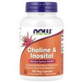 NOW Choline & Inositol 100 веган капсул