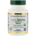 California Gold Nutrition Organic Spirulina 500 мг 60 таб.