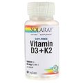 Solaray Vitamin D3 + K2 60 капс.
