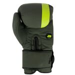 Перчатки боксерские BoyBo Fusion BG-092, серо-зелёный