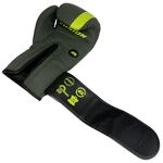 Перчатки боксерские BoyBo Fusion BG-092, серо-зелёный