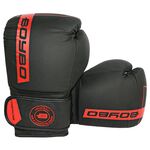Перчатки боксерские BoyBo Fusion BG-092, чёрно-красный