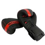 Перчатки боксерские BoyBo Fusion BG-092, чёрно-красный