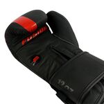 Перчатки боксерские BoyBo Fusion BG-092, чёрно-красный