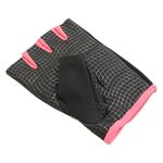 Перчатки для фитнеса ESPADO, ESD001, черно-розовые