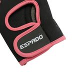 Перчатки для фитнеса ESPADO, ESD001, черно-розовые