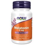 NOW Melatonin 5 мг 60 веган капсул