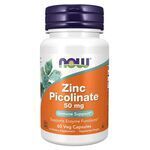 NOW Zinc Picolinate 50 мг 60 веган капсул