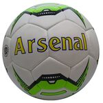 Мяч футбольный Arsenal №5 green