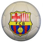 Мяч футбольный FCB №5