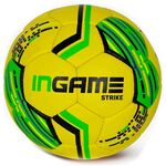 Мяч футбольный INGAME STRIKE IFB-127 №5, желто-зеленый