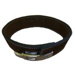 Пояс для пауэрлифтинга RDX (кожа, нубук) коричневый