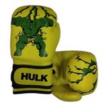 Перчатки боксерские HULK yellow (детские, 3-10 лет) 6 Oz