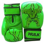 Перчатки боксерские HULK green (детские, 3-10 лет) 6 Oz