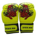Перчатки боксерские Spider Man yellow (детские, 3-10 лет) 6 Oz