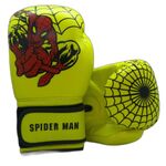 Перчатки боксерские Spider Man yellow (детские, 3-10 лет) 6 Oz