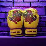 Перчатки боксерские Spider Man yellow (детские, 3-10 лет) 6 Oz