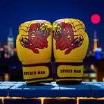 Перчатки боксерские Spider Man yellow (детские, 3-10 лет) 6 Oz