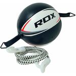 Груша пневматическая RDX на растяжках ч/б натуральная кожа