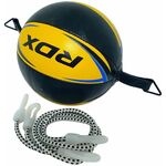 Груша пневматическая  RDX на растяжках ч/ж натуральная кожа