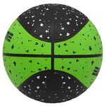 Мяч баскетбольный INGAME POINT №7 черно-зеленый