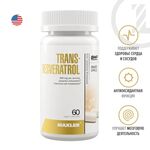 Maxler Trans-Resveratrol 60 веган капсул