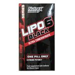 Nutrex Lipo 6 Black Ultra Concentrate One Pill Only Extreme Potency 60 блэк-капс.