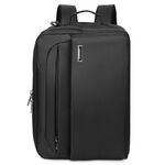 Портфель-рюкзак с расширением ARISTOCRAT 2412 BLACK, под ноутбук до 17"