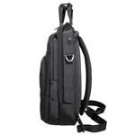 Портфель-рюкзак-планшет ARISTOCRAT 2414 BLACK, под ноутбук до 14.3"