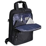 Портфель-рюкзак-планшет ARISTOCRAT 2414 BLACK, под ноутбук до 14.3"