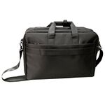 Портфель-сумка с расширением ARISTOCRAT 2415 BLACK, под ноутбук до 17"