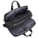 Портфель-сумка с расширением ARISTOCRAT 2415 BLACK, под ноутбук до 17"