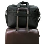 Портфель-сумка с расширением ARISTOCRAT 2415 BLACK, под ноутбук до 17"