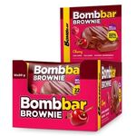BombBar Brownie Протеиновое глазированное Печенье 50 грамм