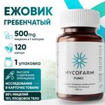 Мицелий Ежовика гребенчатого 120 капсул