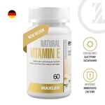 Maxler Vitamin E Natural form 150 мг 60 мягких капсул