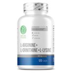 Nature Foods Arginine Ornithine Lysine 120 капсул