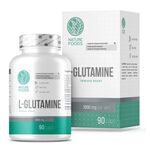 Nature Foods Glutamine 1000 мг 90 капсул