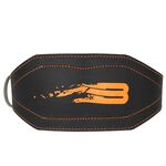 Пояс тяжелоатлетический BoyBo "Fire" BBW600, иск. кожа, черный