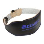 Пояс тяжелоатлетический BoyBo "Legend"  BBW700, Кожа, черно-синий