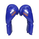 Перчатки боксерские BoyBo TITAN, IB-23 (одобрены ФБР), синий