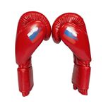Перчатки боксерские BoyBo TITAN, IB-23 (одобрены ФБР), красный